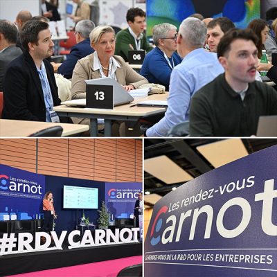 Sandrine TADZIK et Benjamin CAPRI sur le salon RDV Carnot