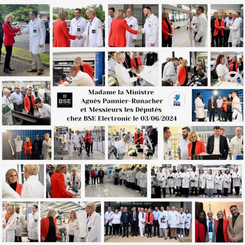Madame la Ministre chez BSE Electronic